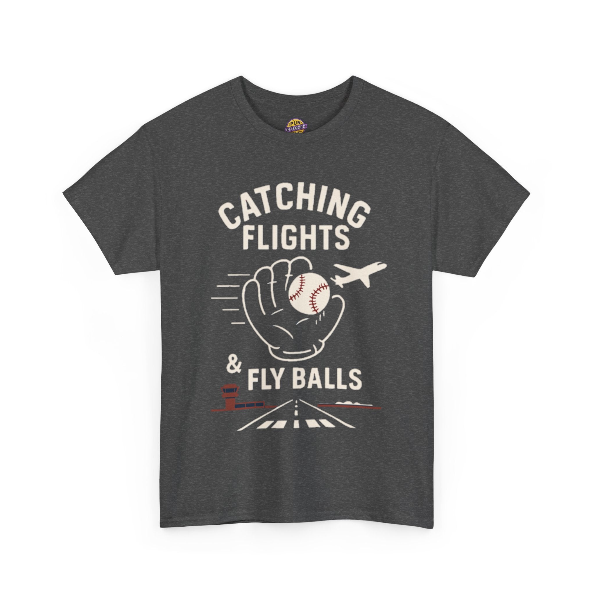 Graphic Tee - Catching Flights & Fly Balls