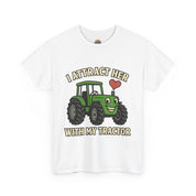I Attract Her With my Tractor T-Shirt