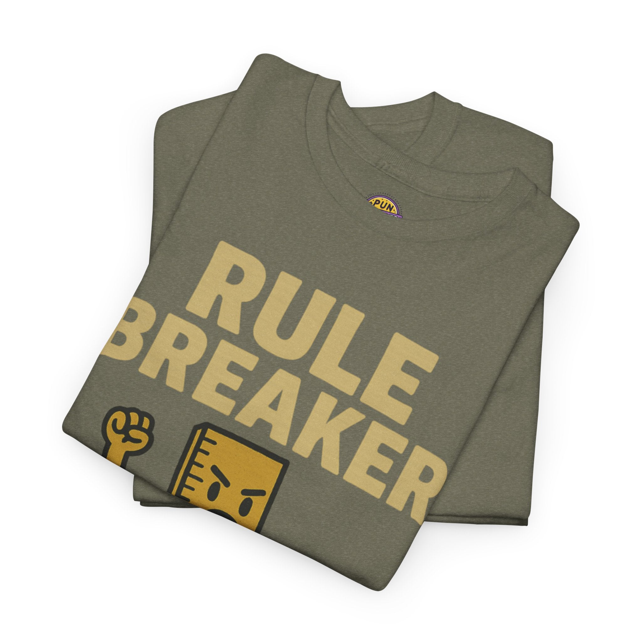 Funny Rule Breaker Still Uses a Ruler Tee