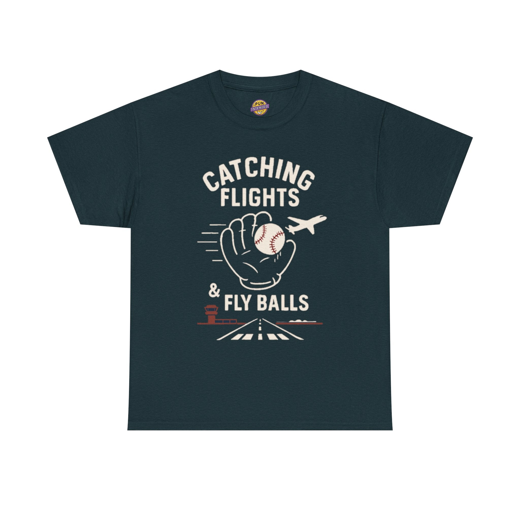 Graphic Tee - Catching Flights & Fly Balls