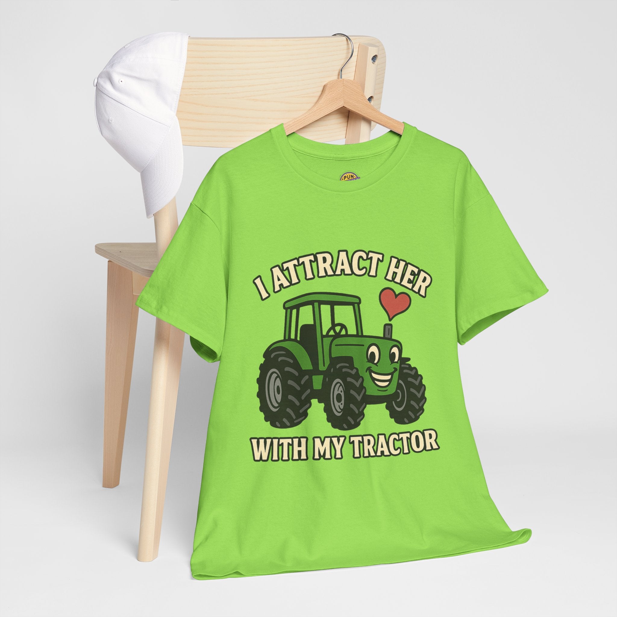 I Attract Her With my Tractor T-Shirt