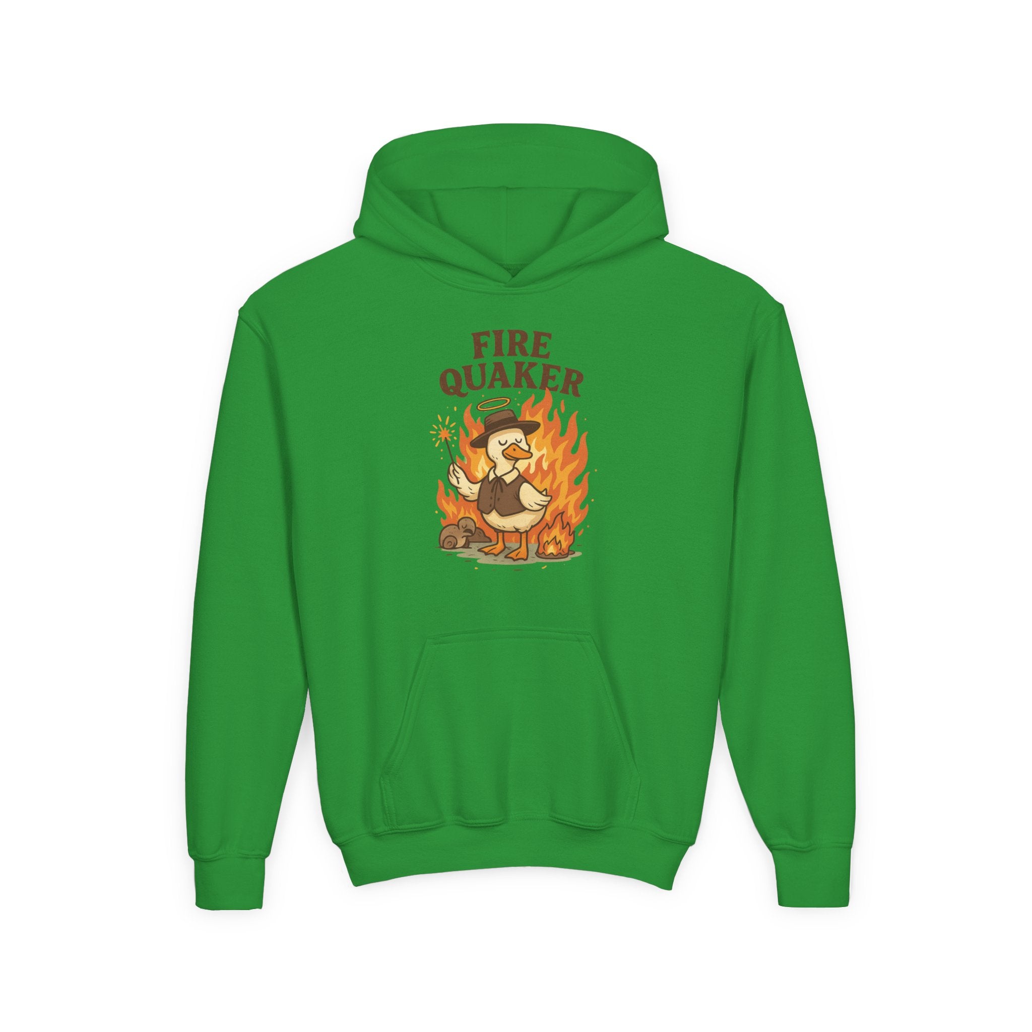 Fire Quaker Childrens Hoodie