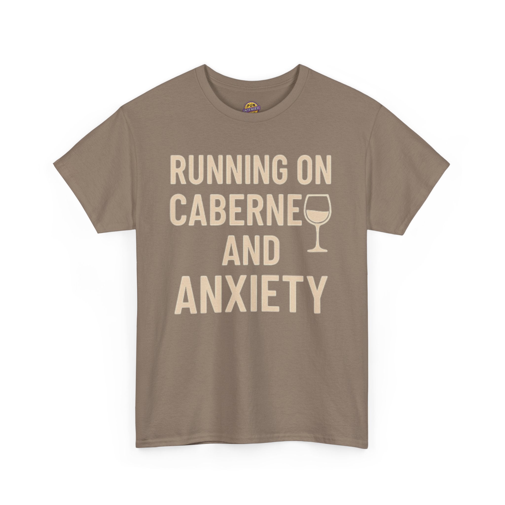 Running on Cabernet and Anxiety T-Shirt