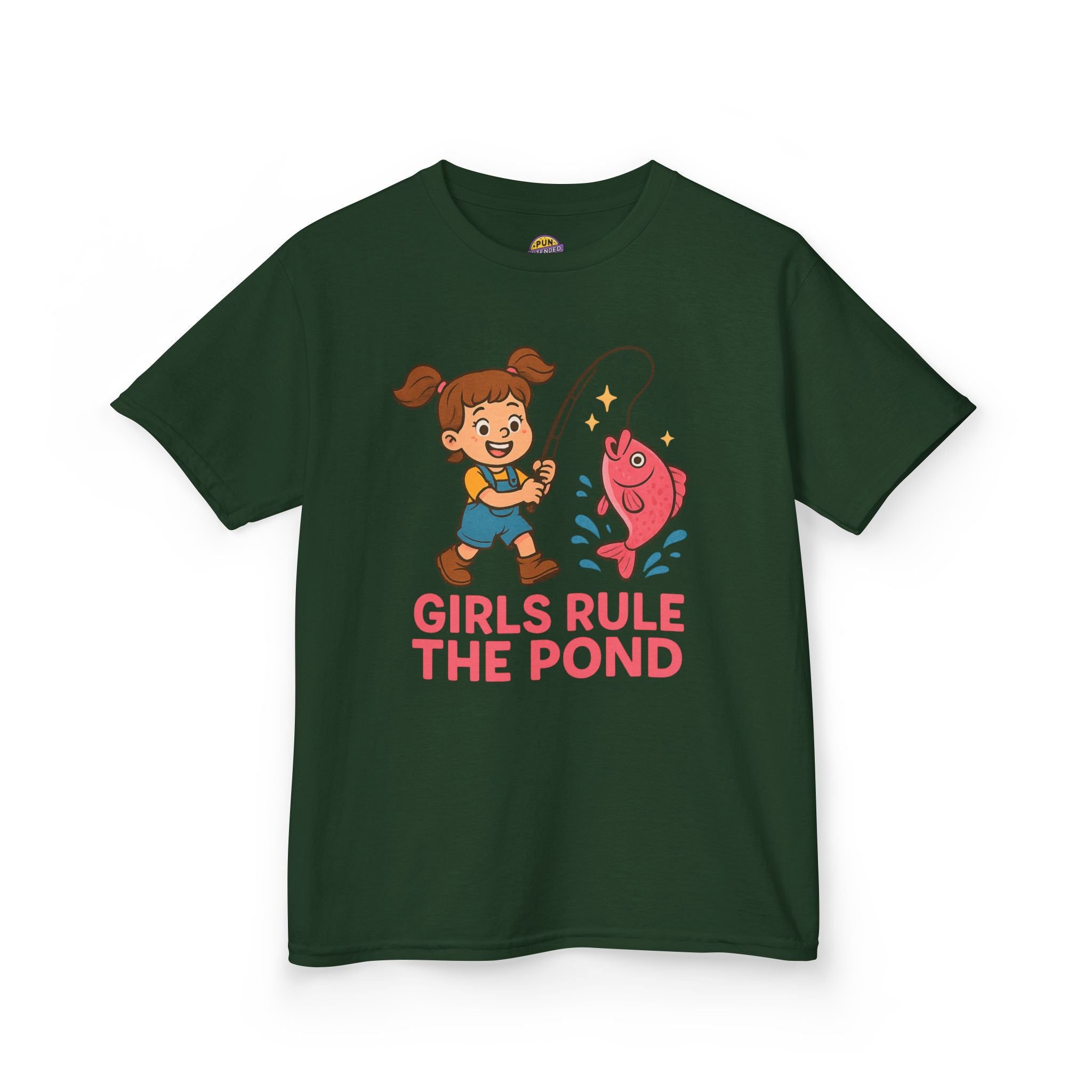 Girls Rule the Pond Girls T-Shirt
