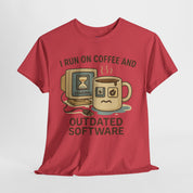 I Run on Coffee and Outdated Software T-Shirt