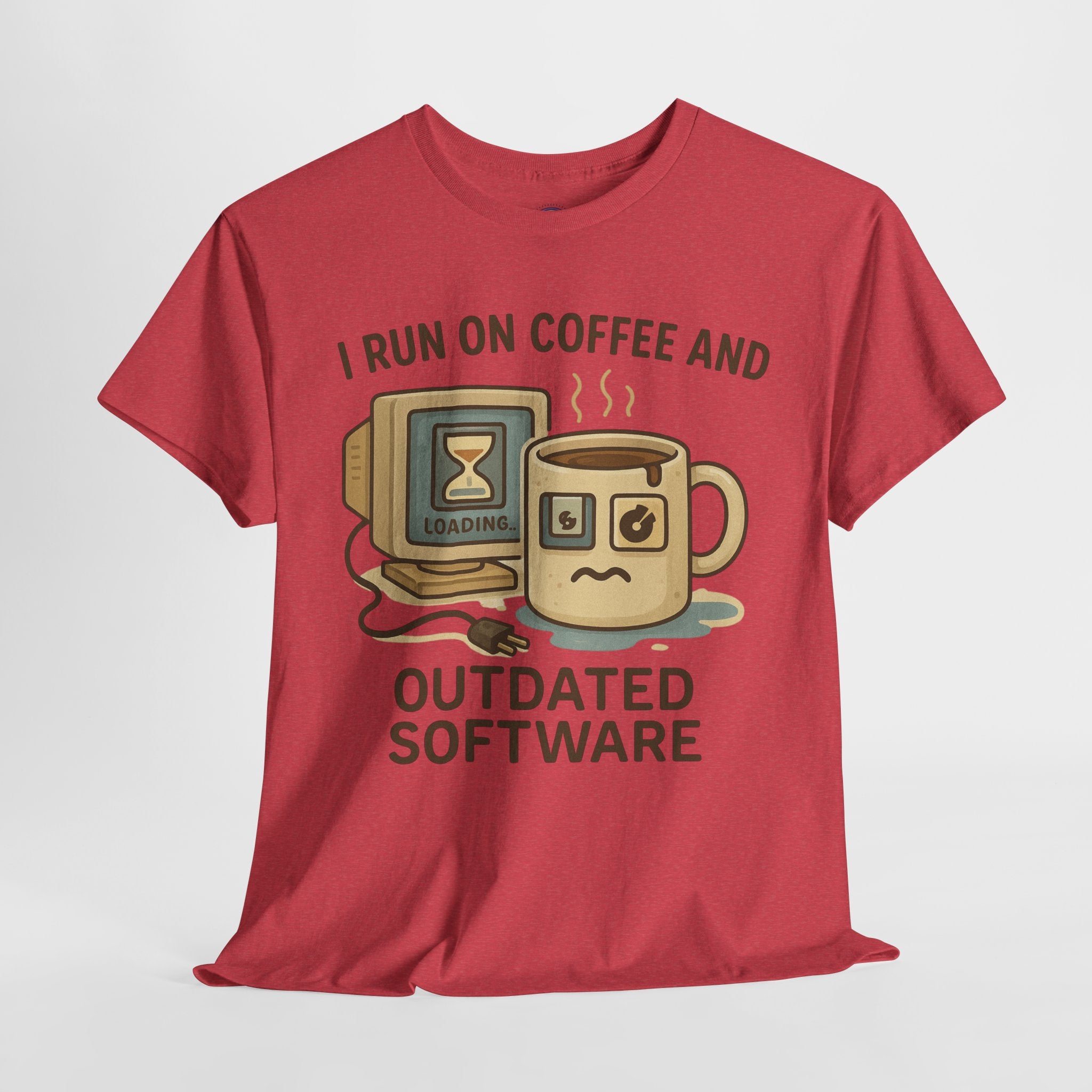 I Run on Coffee and Outdated Software T-Shirt