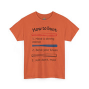 How to Bunt T-Shirt