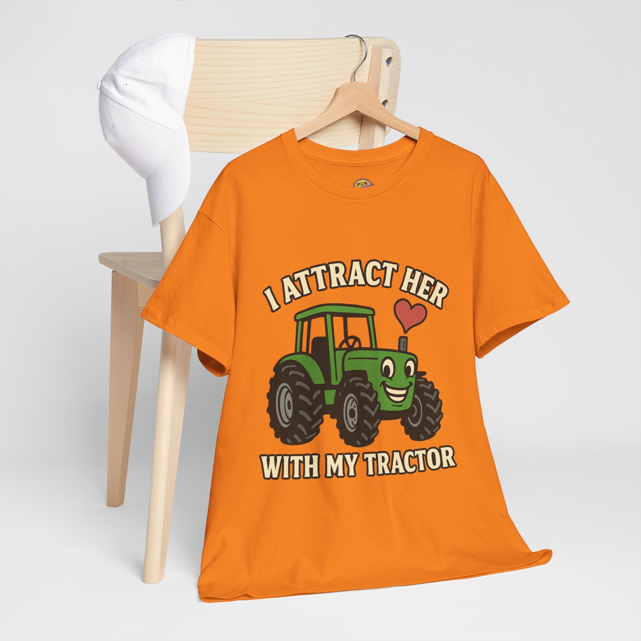 I Attract Her With my Tractor T-Shirt