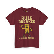 Funny Rule Breaker Still Uses a Ruler Tee