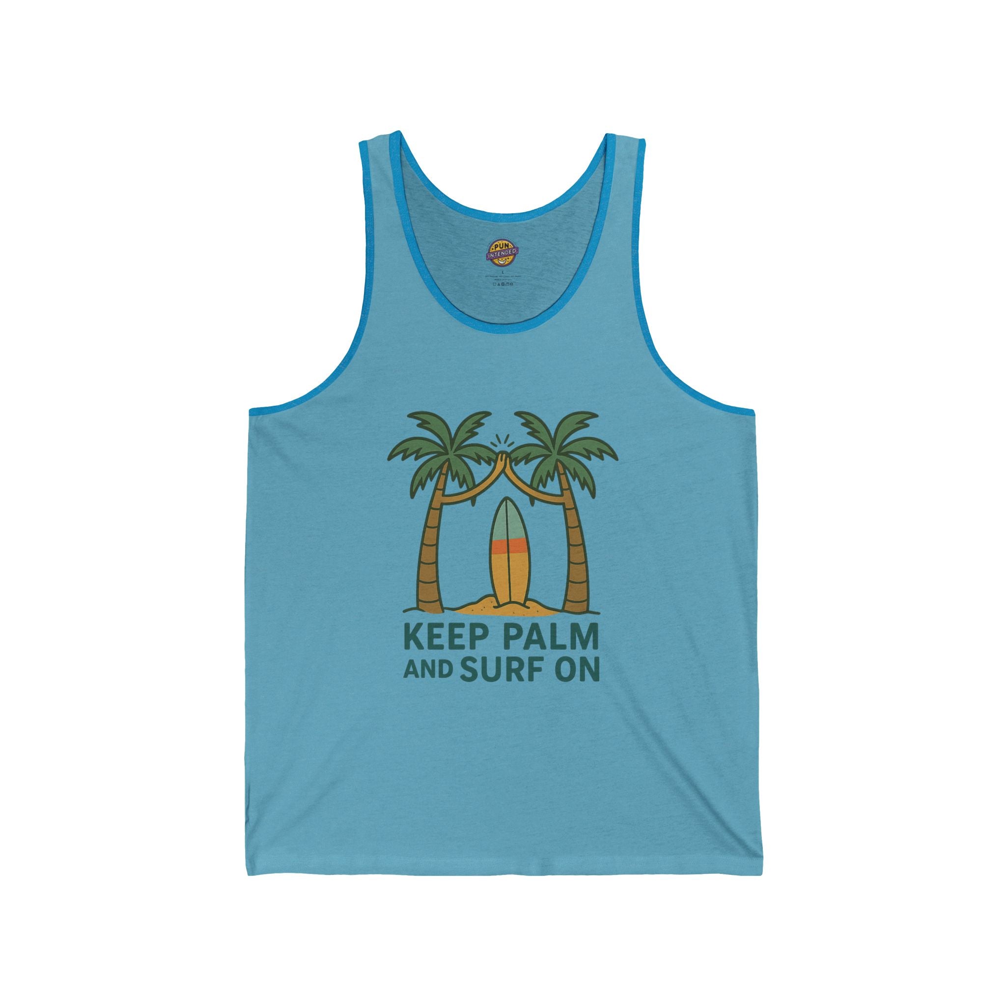 Keep Calm and Surf On Tank Top