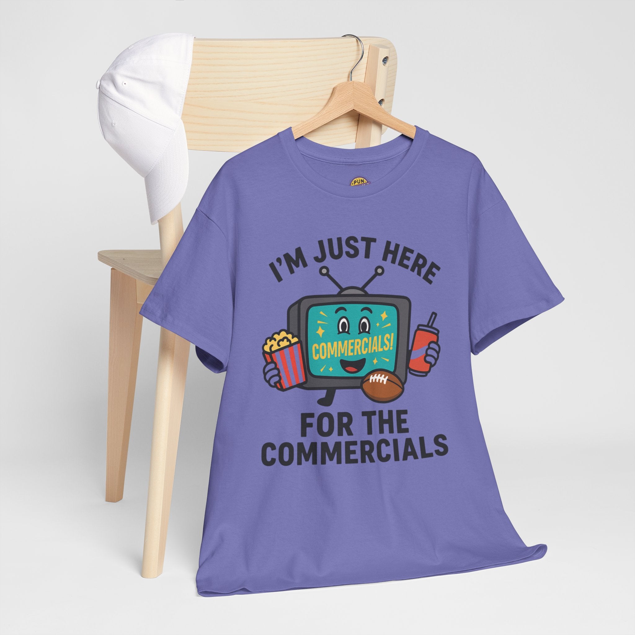 I'm Just Here for the Commercials T-Shirt